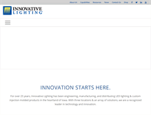 Tablet Screenshot of innovativelight.com